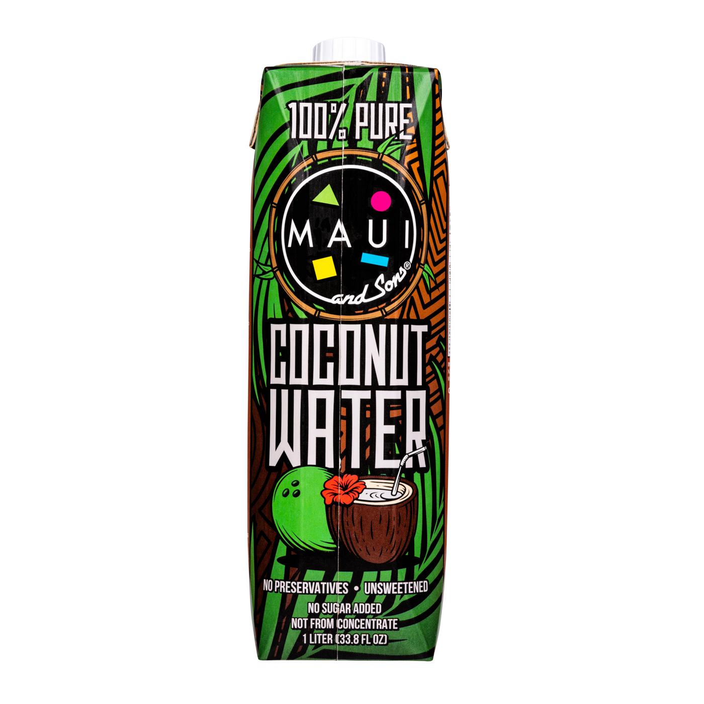 Maui & Sons 100% Coconut Water; image 1 of 3