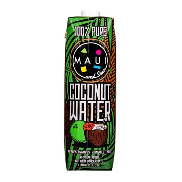 Maui & Sons 100% Coconut Water, 33.8 oz