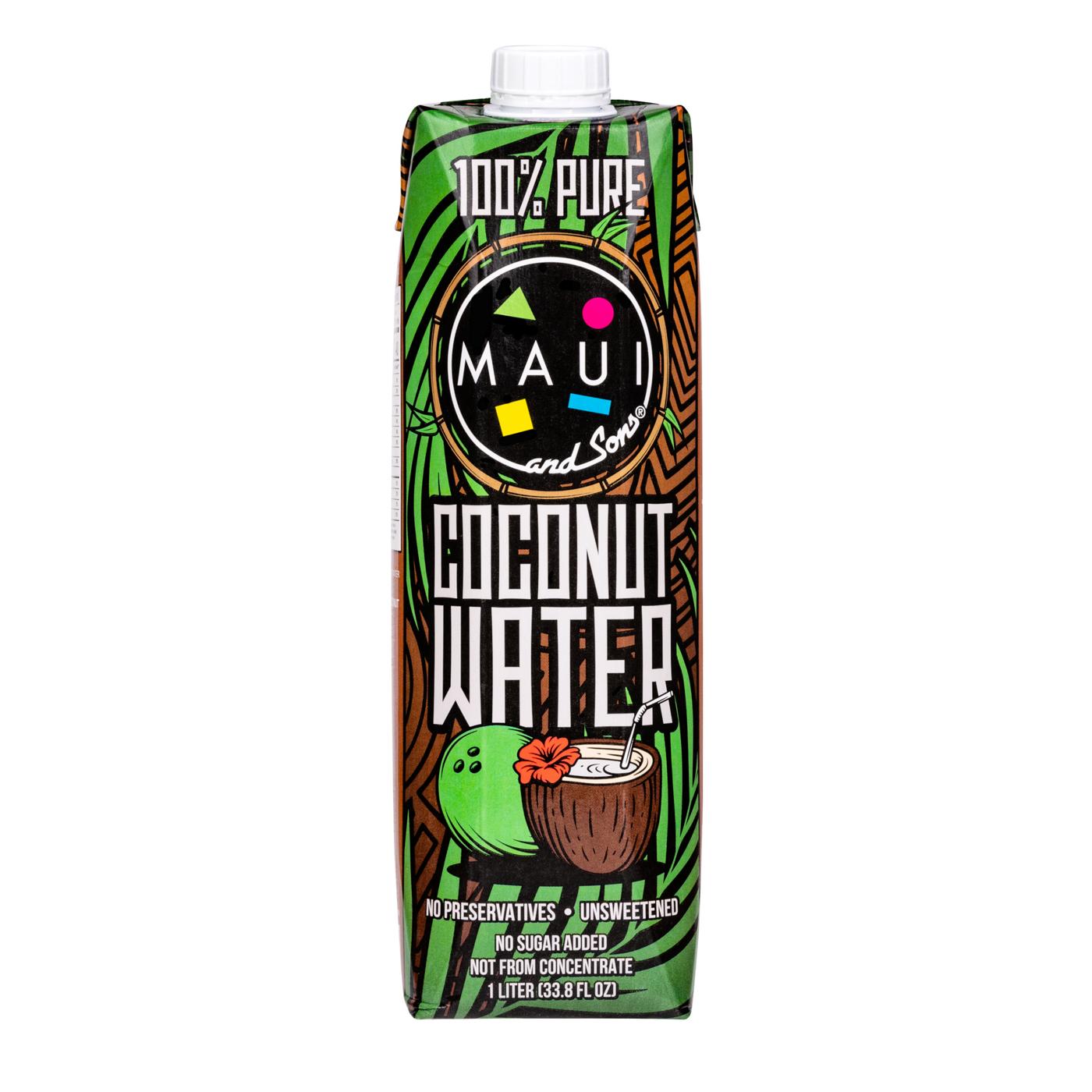 Maui & Sons 100% Coconut Water; image 3 of 4