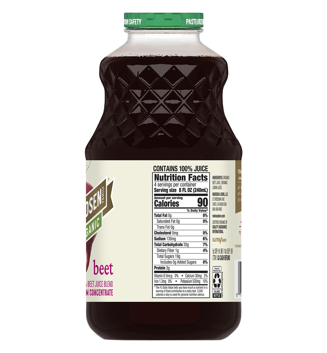 R.W. Knudsen Family Organic Beet Juice; image 2 of 5