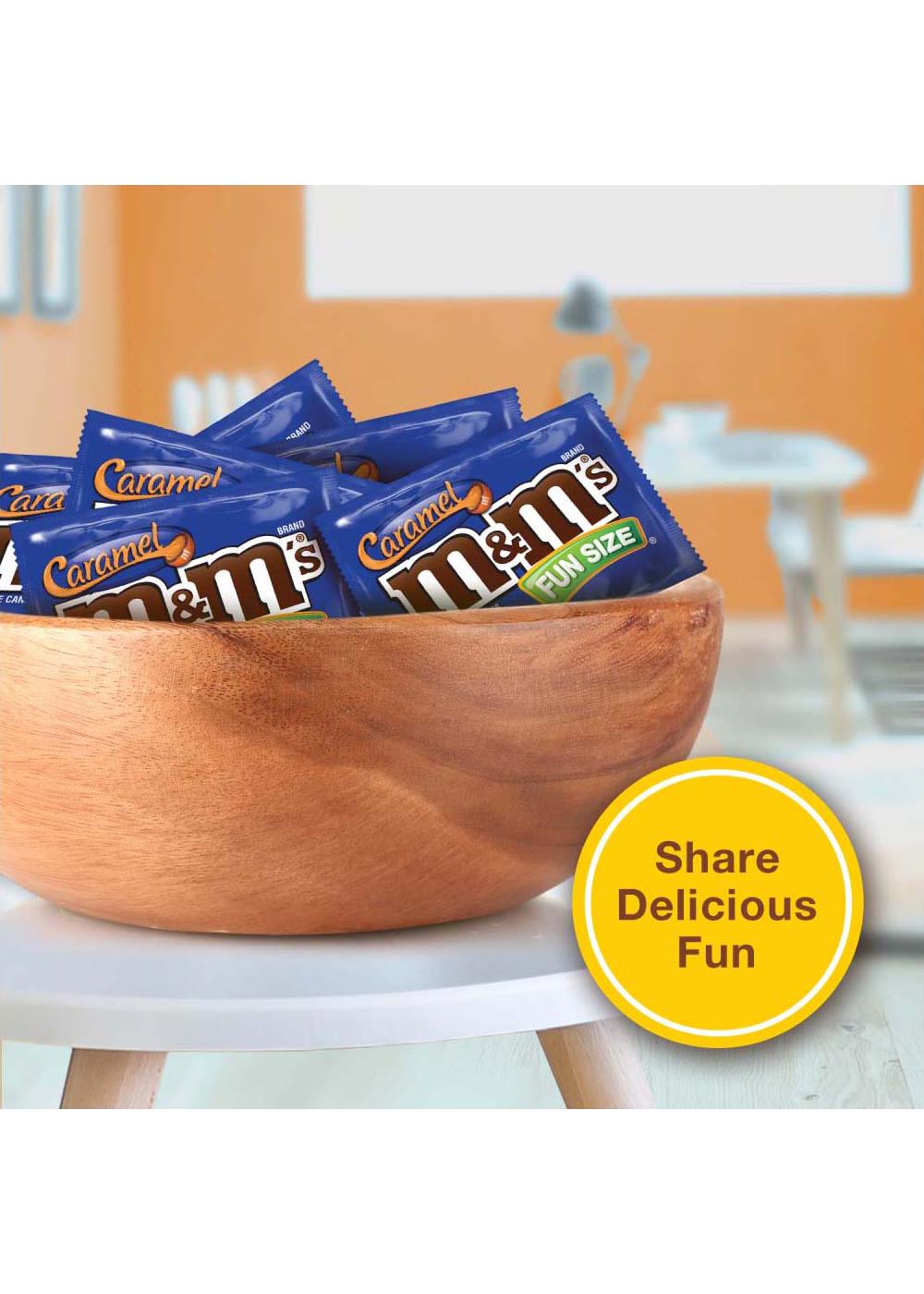 M&M's Caramel Fun Size Chocolate Candy, 6 Pack Shop Candy at HEB
