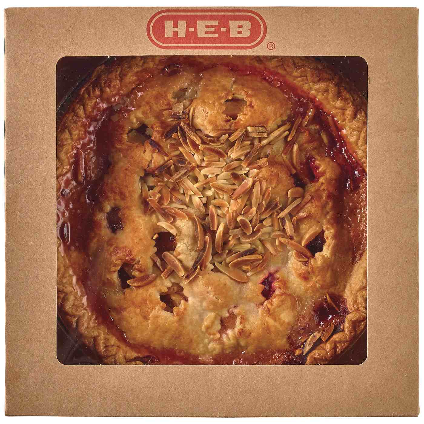 H-E-B Peach Melba Pie; image 2 of 4