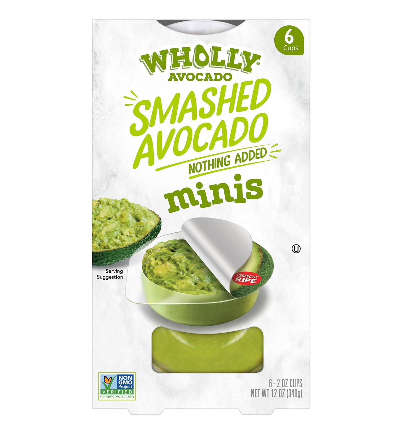 WHOLLY Avocado Smashed Avocado Minis, 6 ct; image 1 of 3