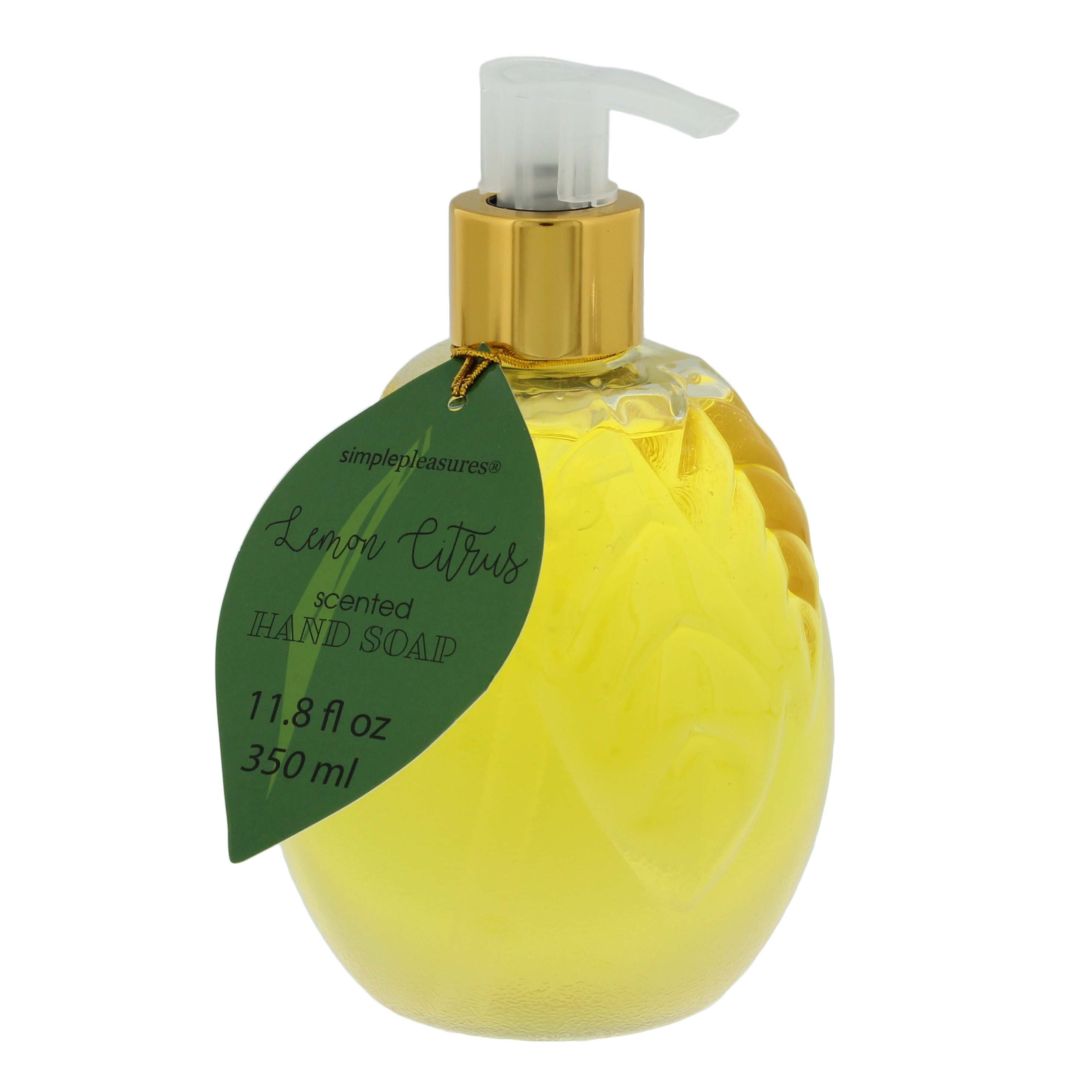 Tri Coastal Design Simple Pleasures Hand Soap Lemon Citrus Shop Hand