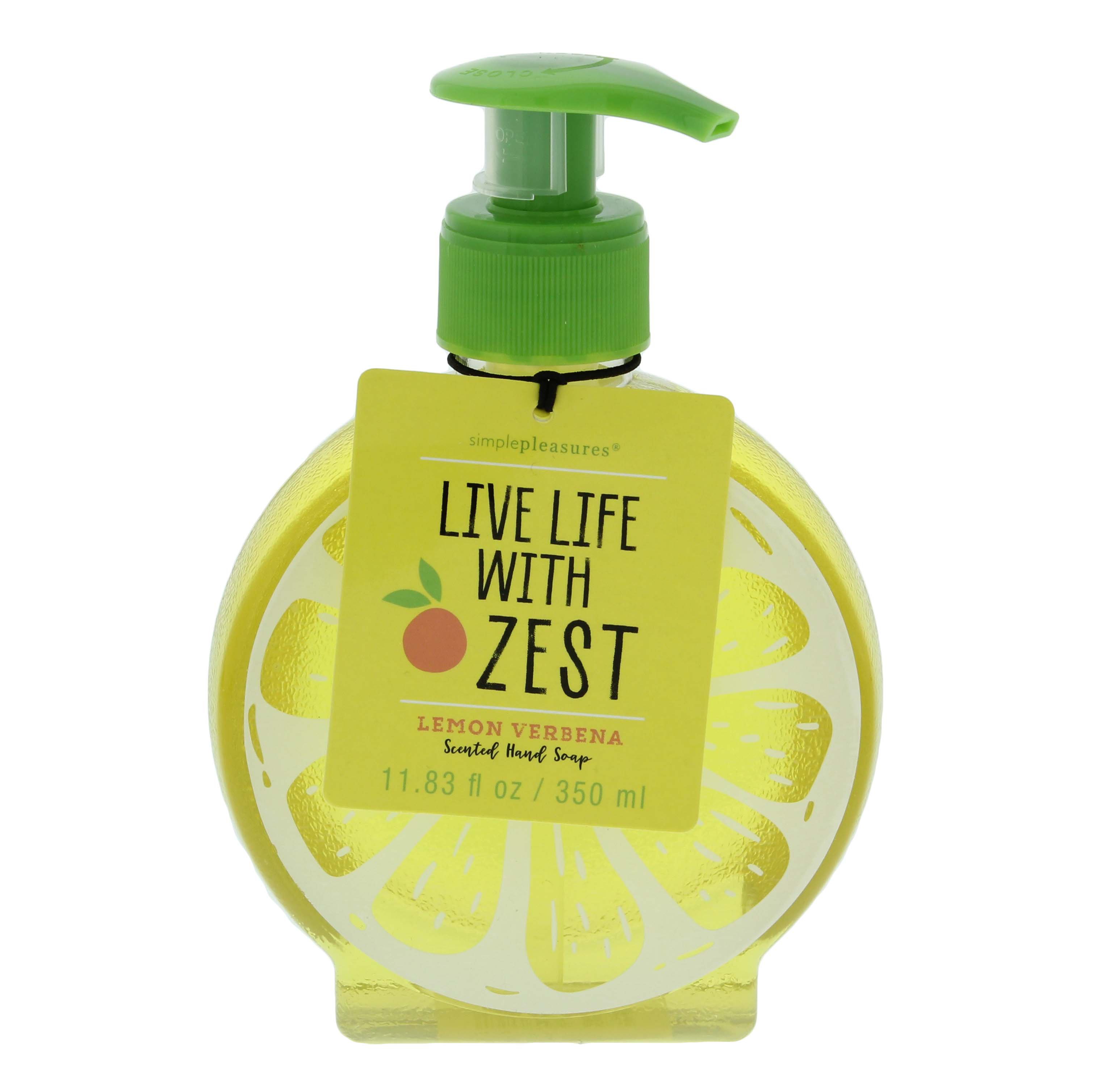Tri Coastal Design Simple Pleasures Hand Soap Lemon Verbena Shop