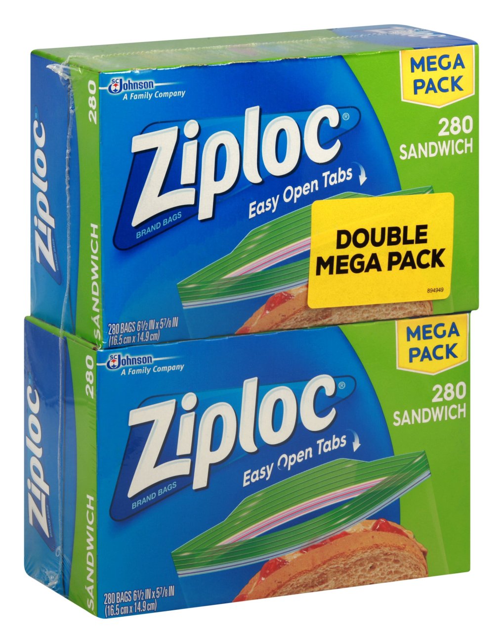 Ziploc Sandwich Bags Mega Pack - Shop Storage Bags At H-E-B