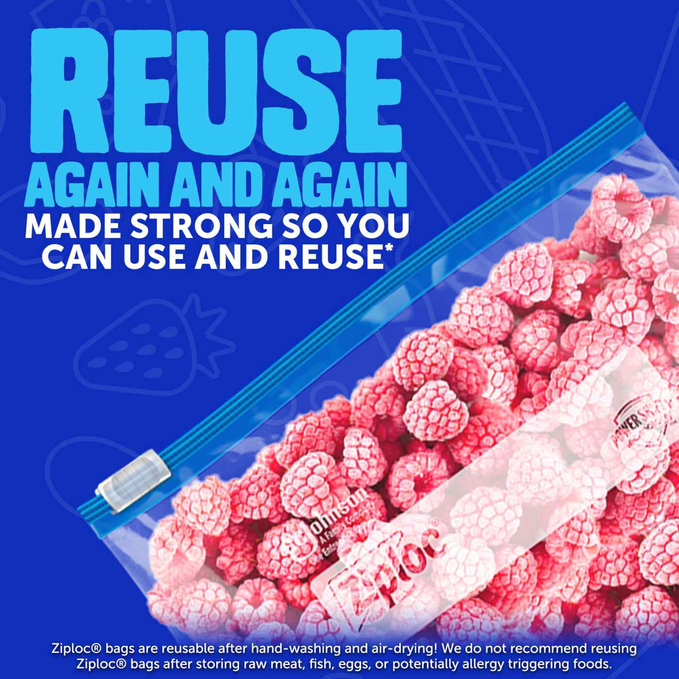 Ziploc Gallon Freezer Slider Bags, Power Shield Technology; image 14 of 17