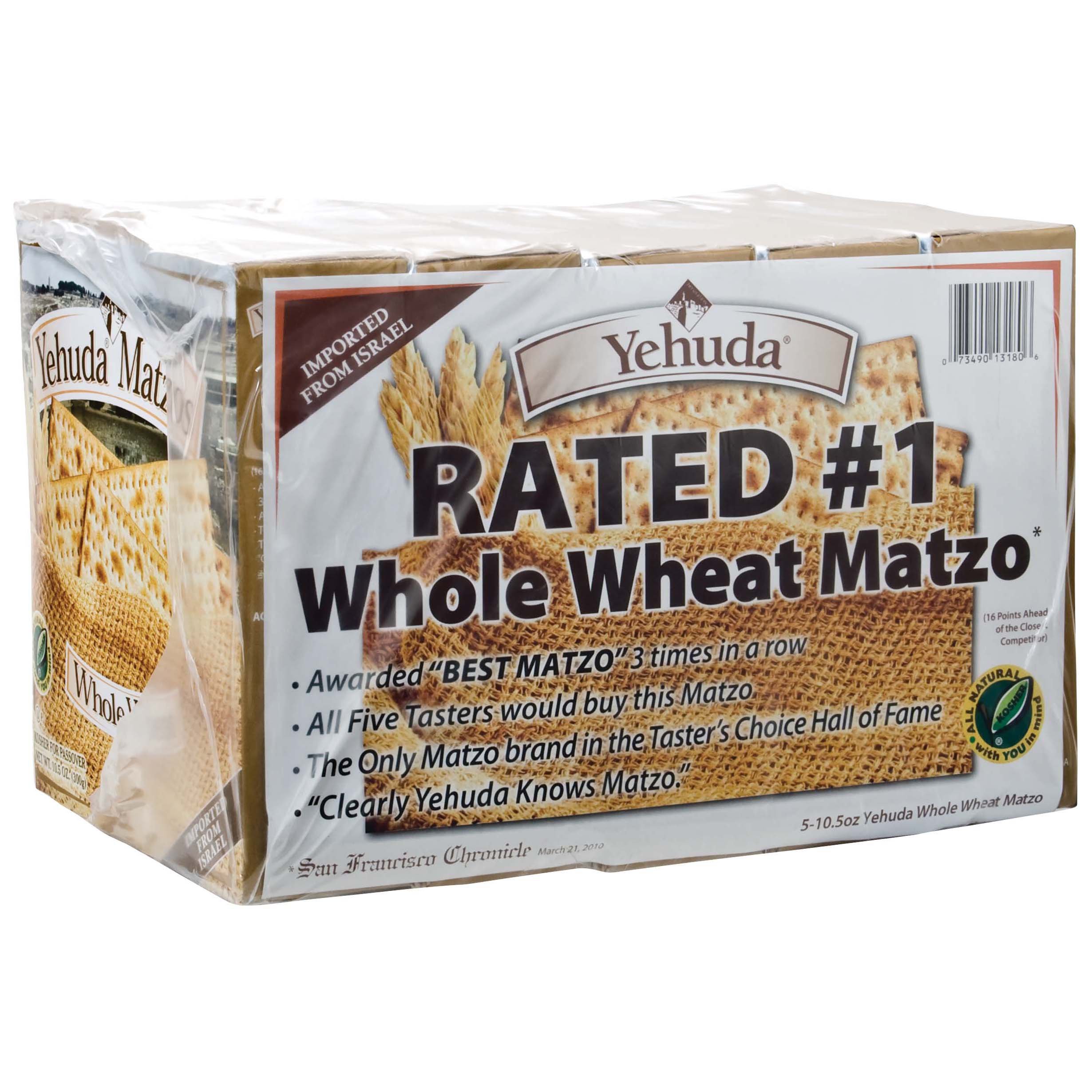 Yehuda Whole Wheat Matzo Shop Crackers & Breadsticks at HEB