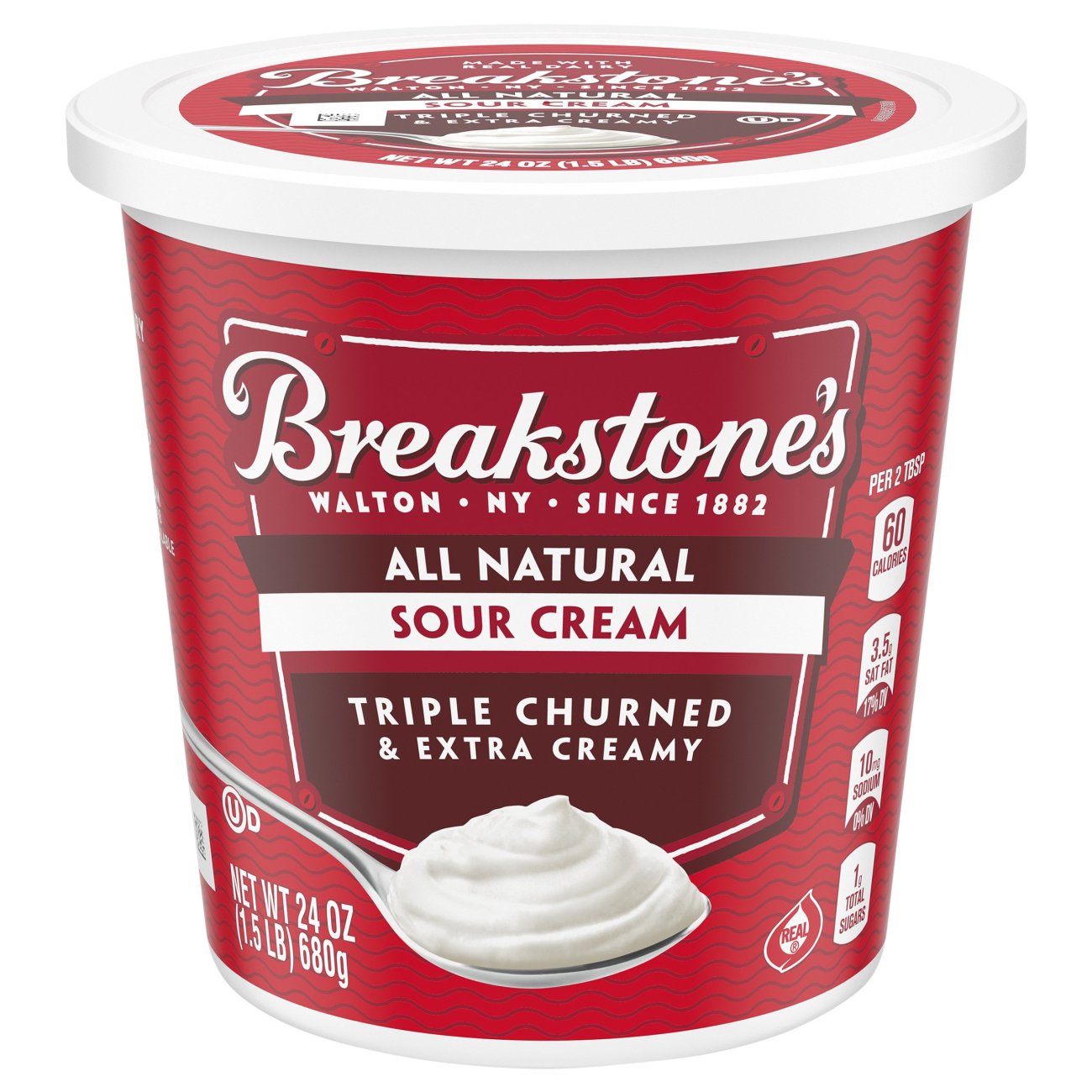 Breakstone's All Natural Sour Cream Shop Yogurt at HEB