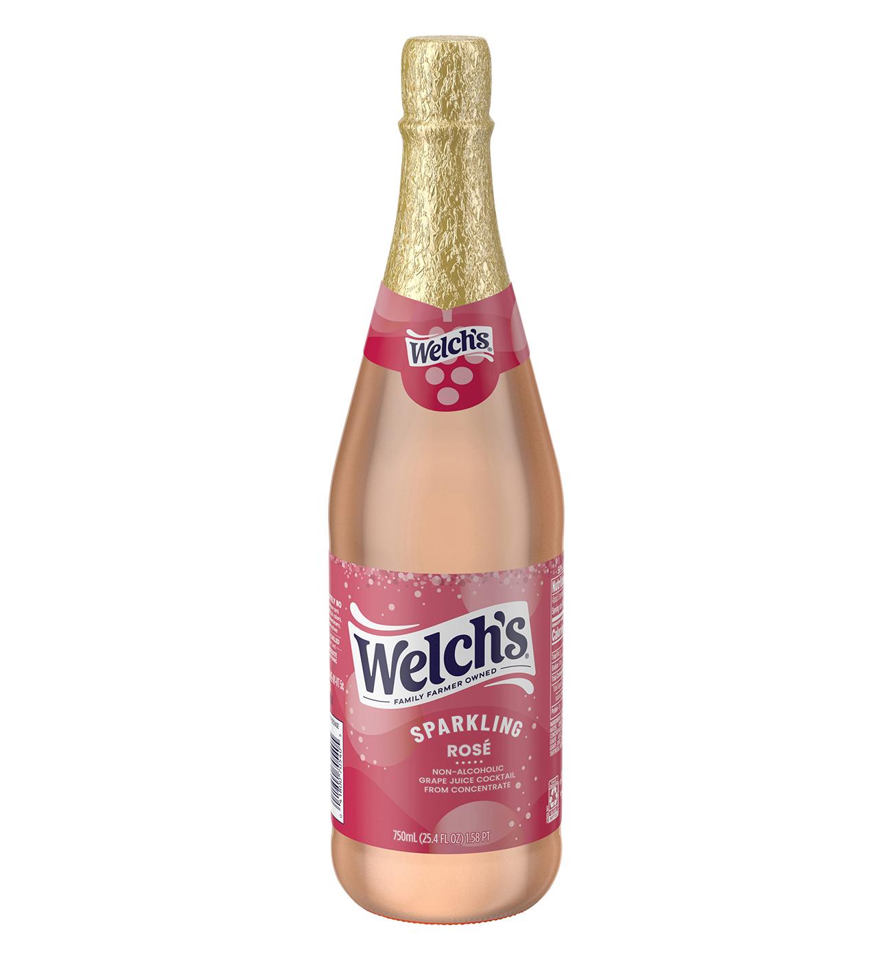 Welch's Sparkling Rosé Grape Juice Cocktail; image 1 of 3