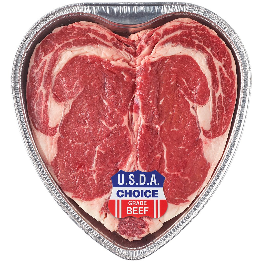 H-E-B Boneless Beef Ribeye Sweetheart Steak - USDA Choice - Shop Beef ...