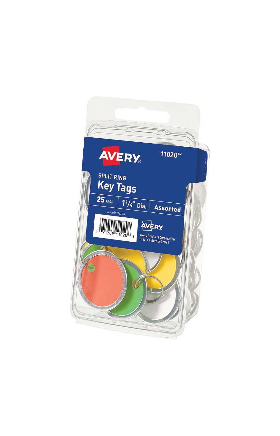 Avery Ring Key Tags - Shop Clips & key rings at H-E-B