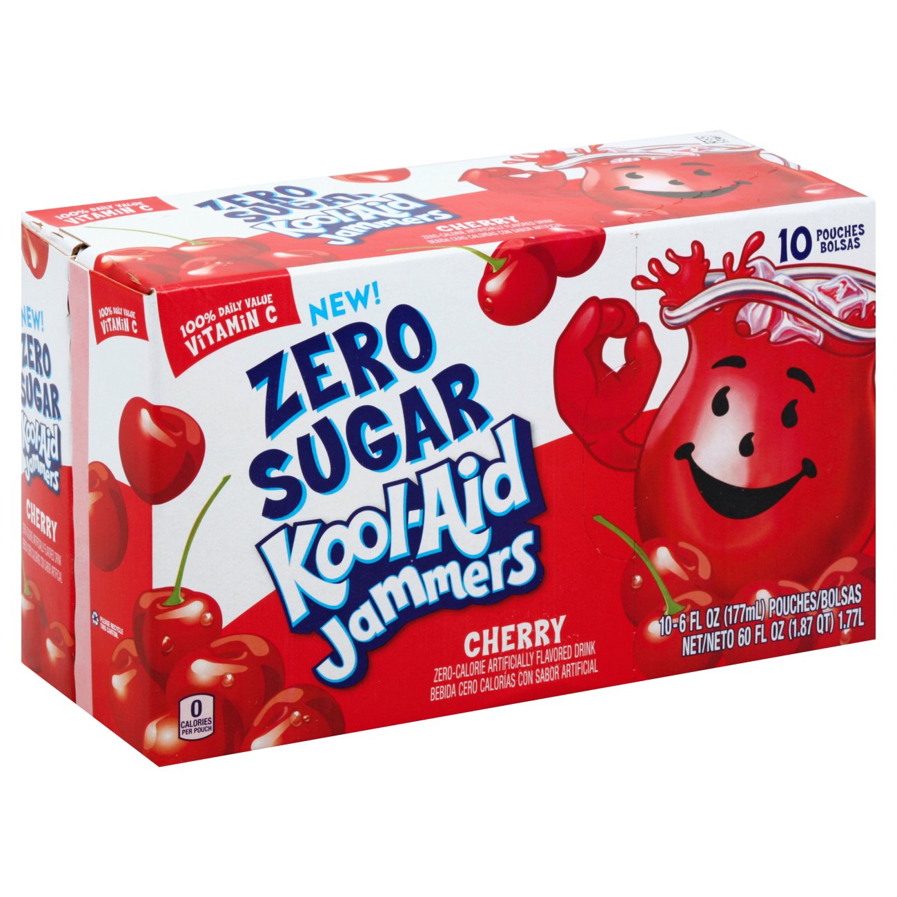 Kool-Aid Strawberry Kiwi Flavored Drinks 60 fl oz, Juice Boxes