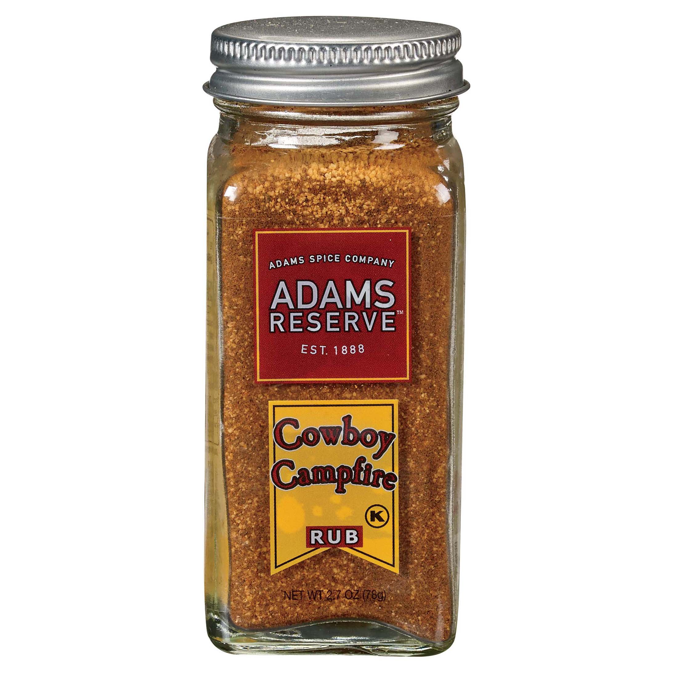 Adams Reserve Cowboy Campfire Rub - Shop Spice Mixes At H-E-B