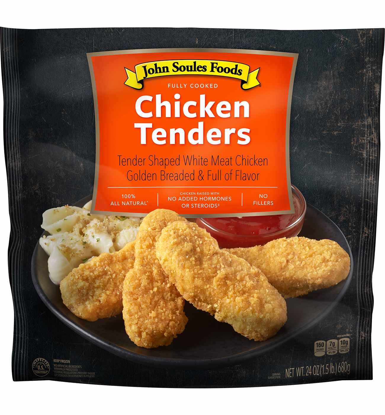 John Soules Foods Fully Cooked Frozen Chicken Tenders; image 1 of 4