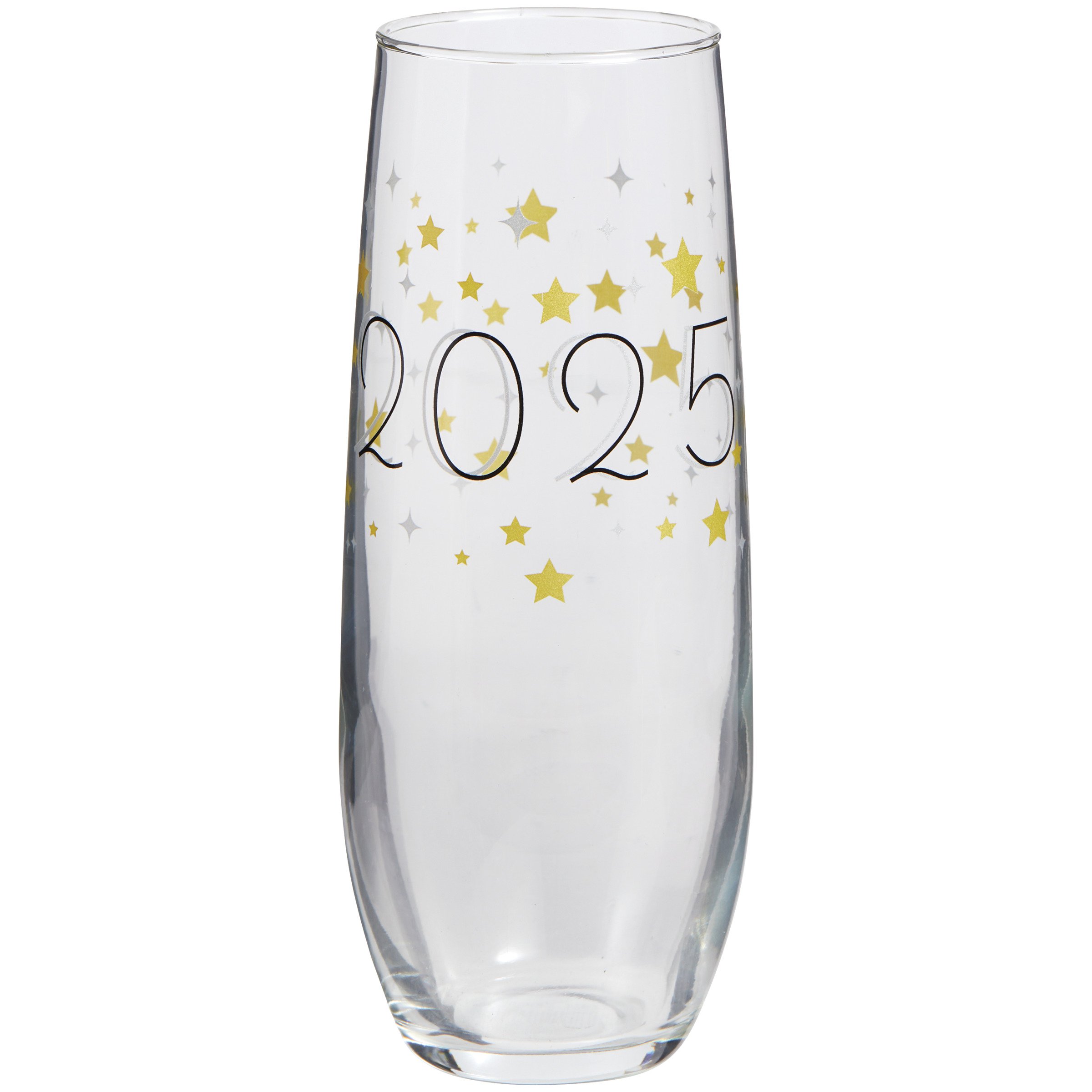 Cristar 2025 New Years Stemless Wine Glass Shop Glasses & mugs at HEB