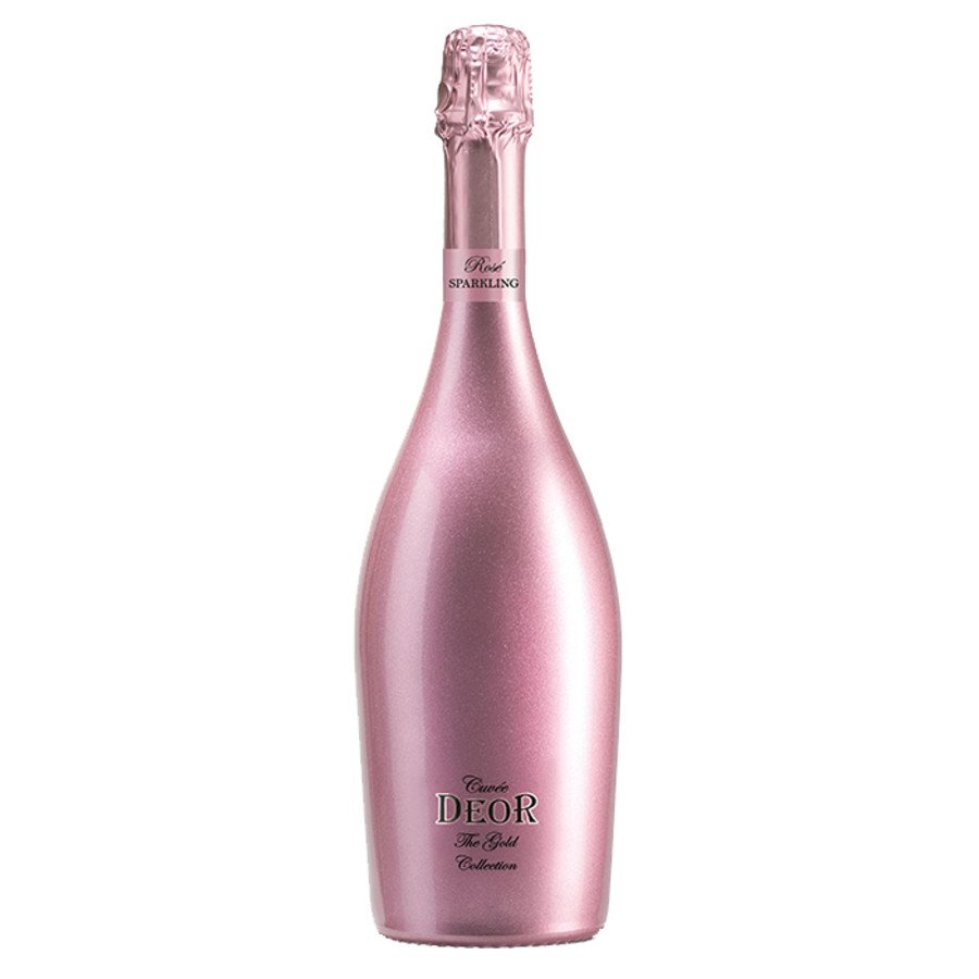 Deor Pink Cuvee Rose Sparkling Wine Shop Wine at HEB