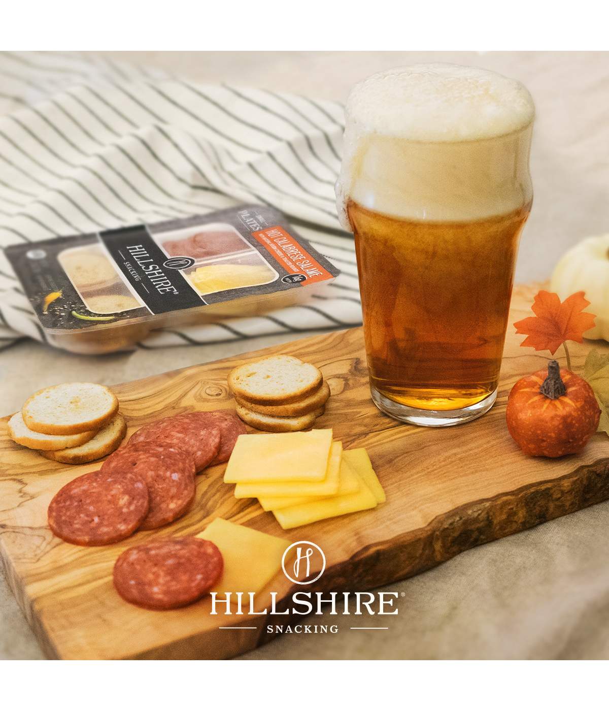 Hillshire Snacking Hot Calabrese Salame & Gouda Shop Snack trays at HEB