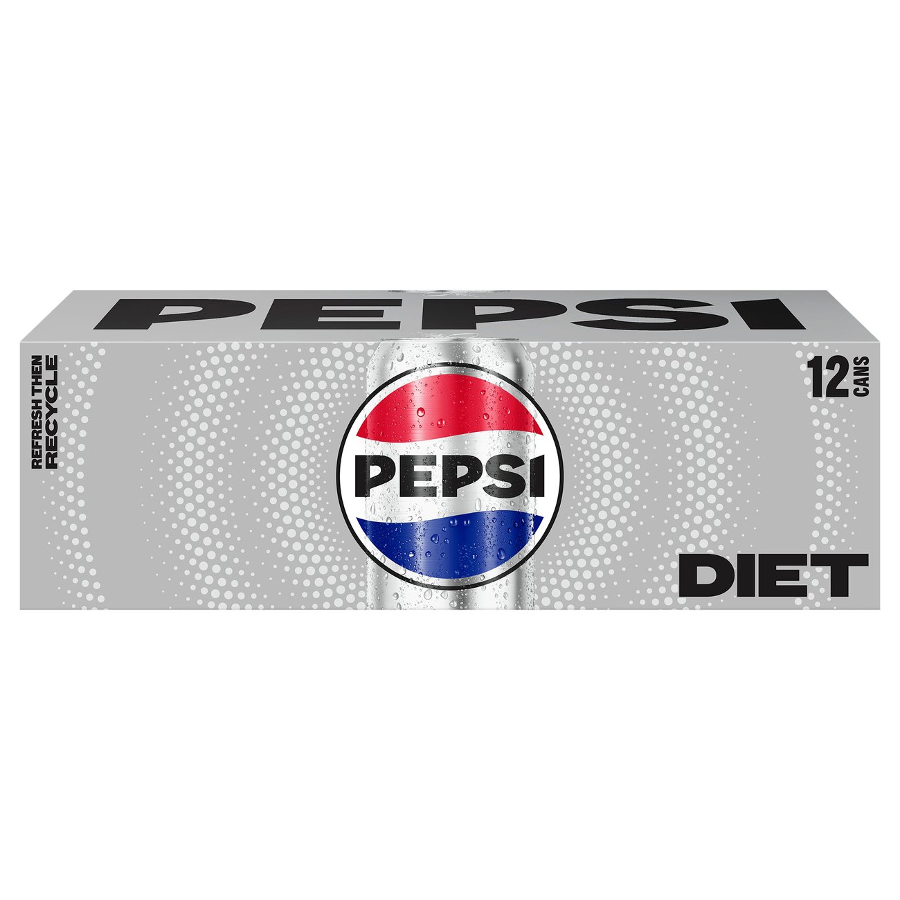 Pepsi Diet Cola 12 oz Cans - Shop Soda at H-E-B