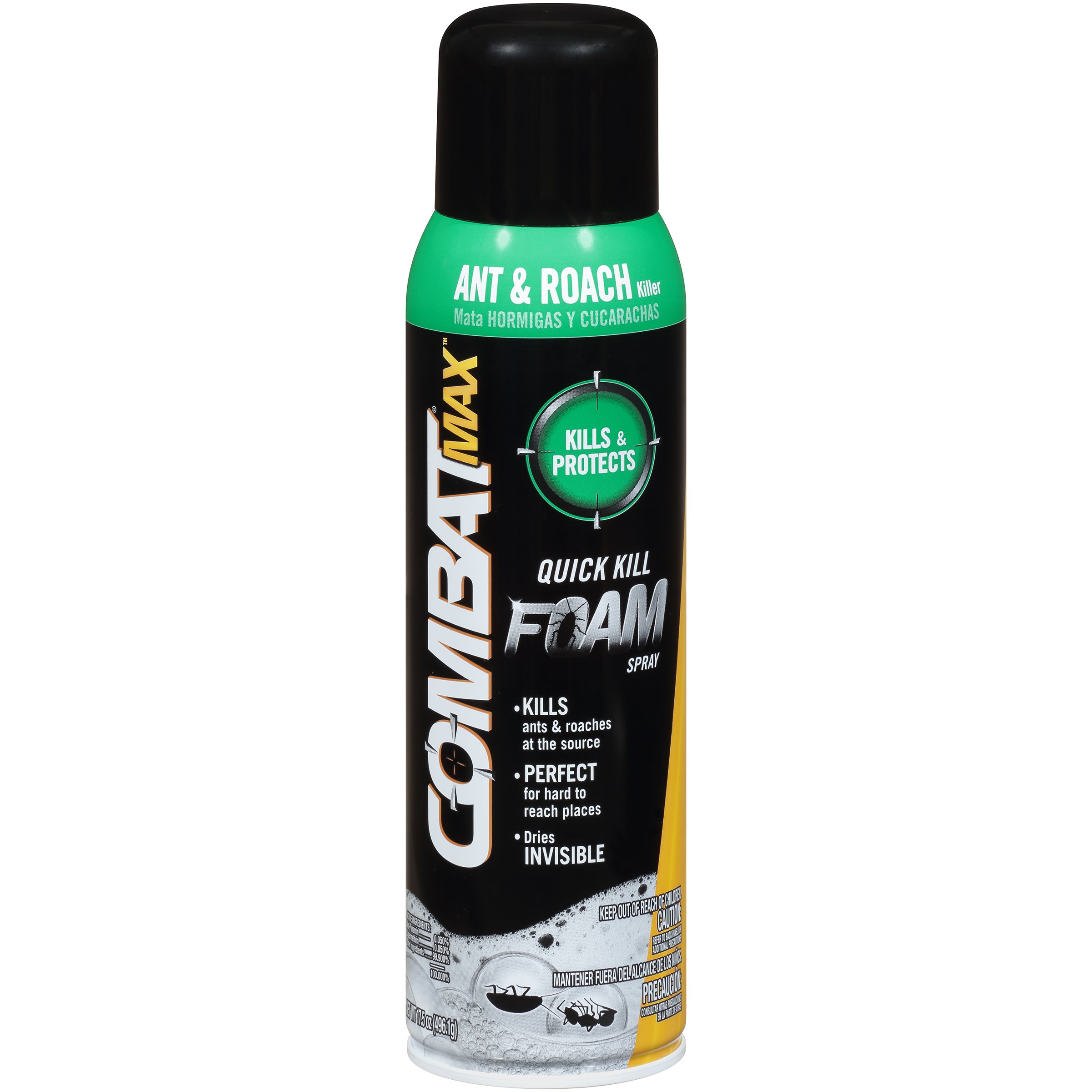 Combat Max Ant & Roach Quick Kill Foam - Shop Insect killers at H-E-B