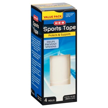 H-E-B Sports Tape Value Pack, 4 ct
