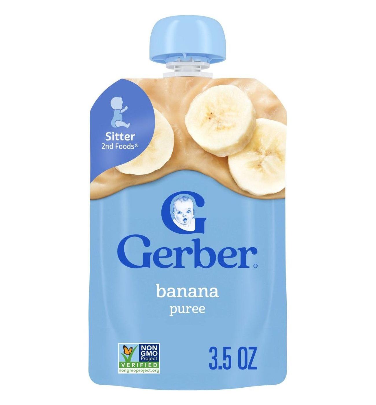 Gerber Natural for Baby Wonderfoods Pouch - Banana; image 1 of 8