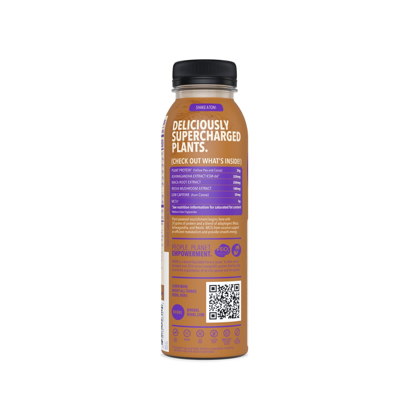 REBBL 20g Protein Shake - Dark Chocolate; image 2 of 2