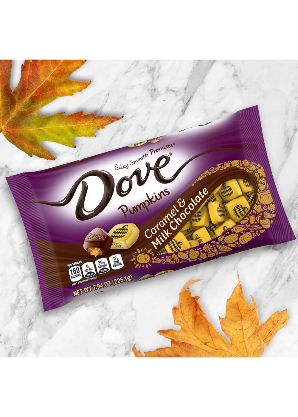 Dove Caramel & Milk Chocolate Pumpkins; image 4 of 7