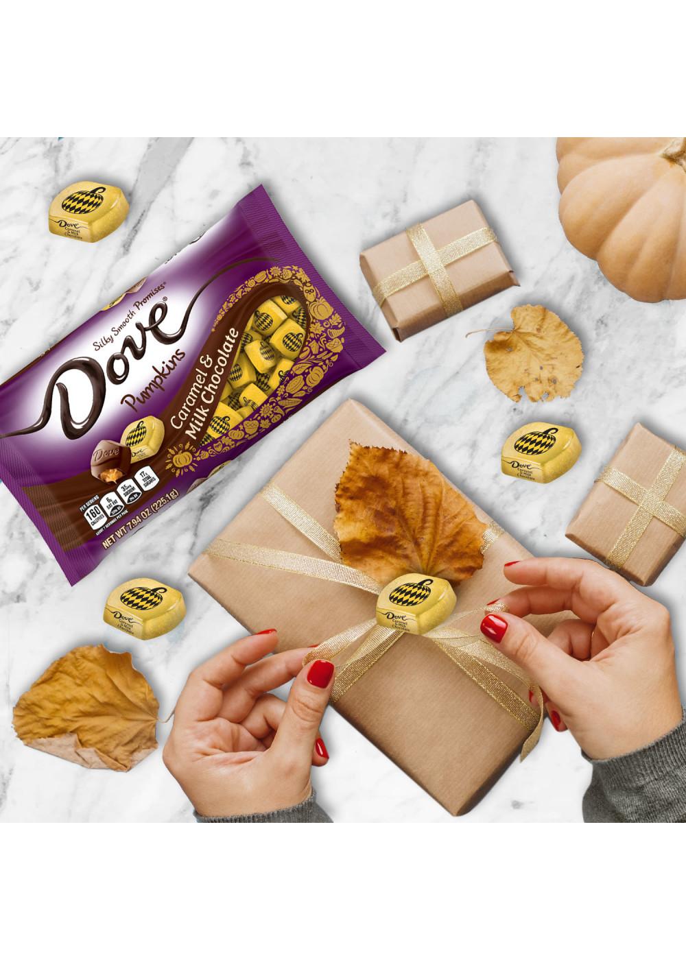 Dove Caramel & Milk Chocolate Pumpkins Shop Candy at HEB