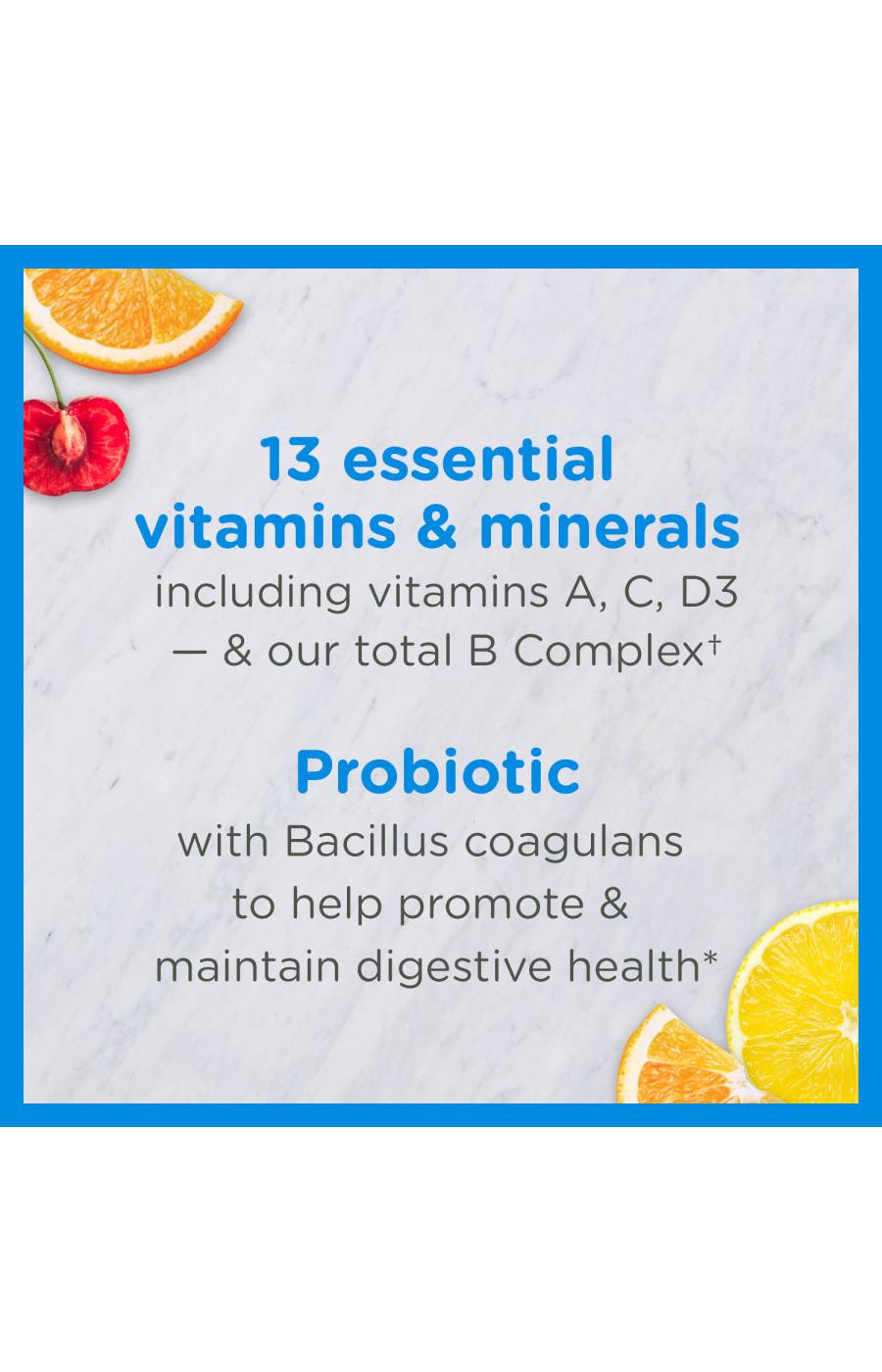 Zarbee's Kid's Complete Multivitamin + Probiotic Gummies; image 5 of 6