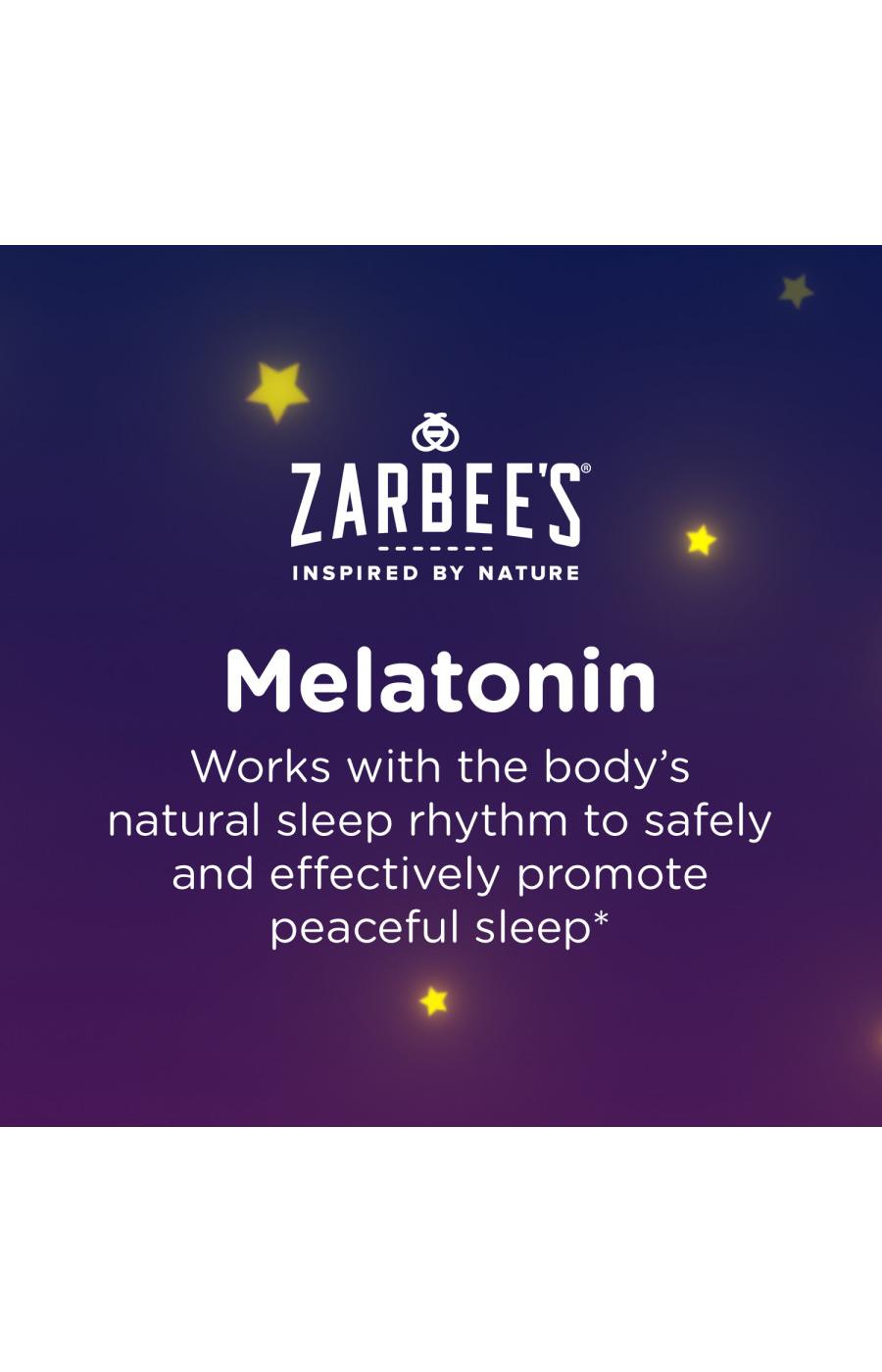 Zarbee's Children's Sleep Gummies + Melatonin - Berry; image 5 of 6