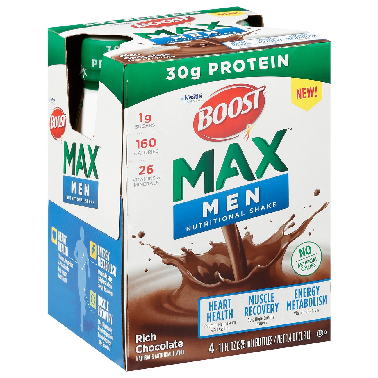 BOOST Max Nutritional Shake Rich Chocolate 4 pk - Shop Shakes ...