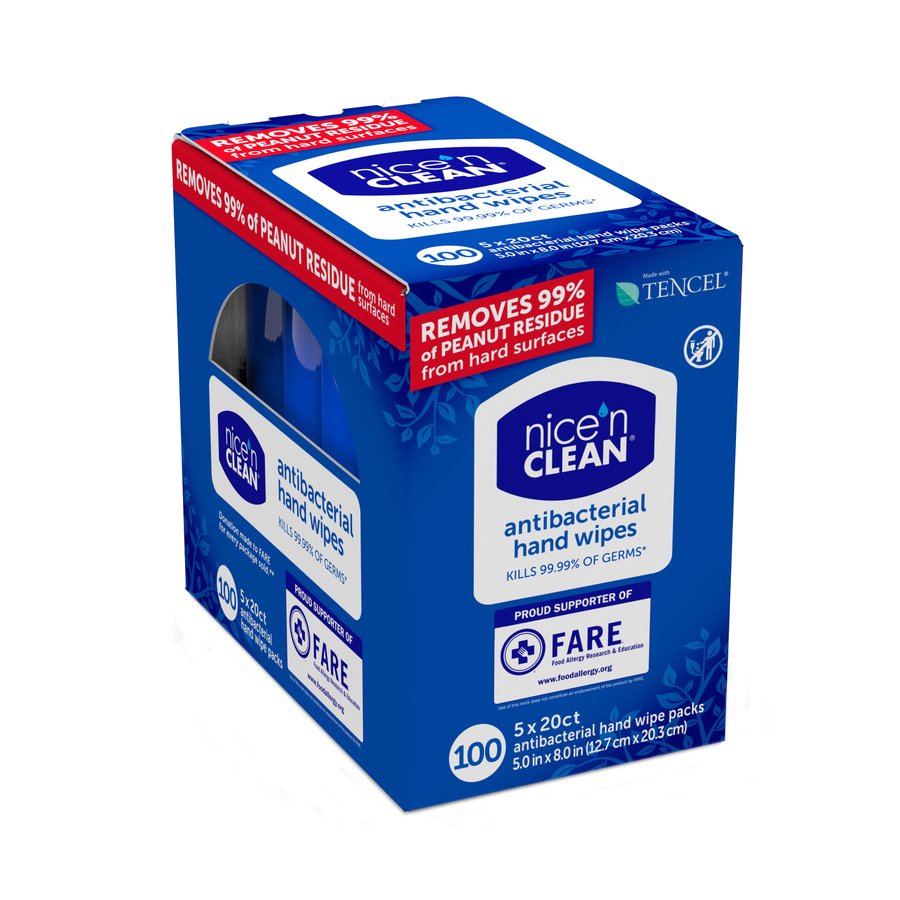 Nice 'N Clean Antibacterial Hand Wipes 5 pk Shop Hand Sanitizer at HEB