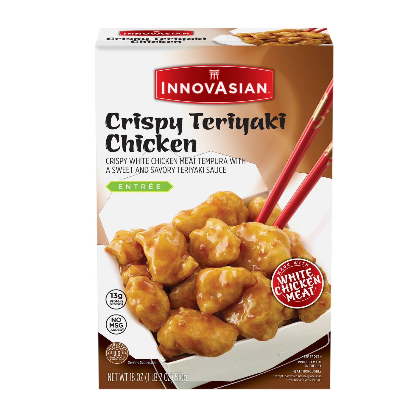 InnovAsian Frozen Crispy Teriyaki Chicken; image 1 of 7