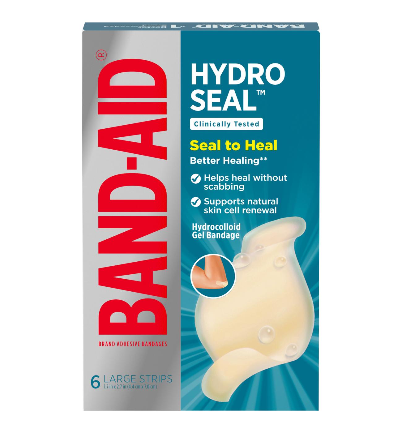 Band-Aid Hydro Seal Bandages Large; image 1 of 2