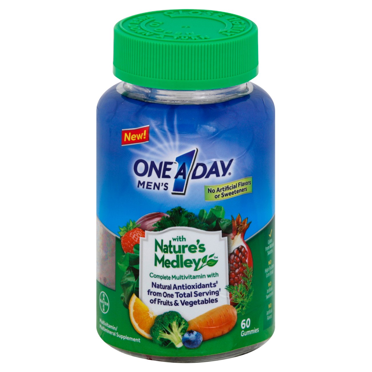 One A Day Natures Medley Men's Gummies - Shop Multivitamins at H-E-B