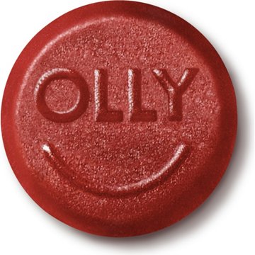 OLLY Goodbye Stress 100 mg GABA, L-Theanine, Lemon Balm Gummies - Berry