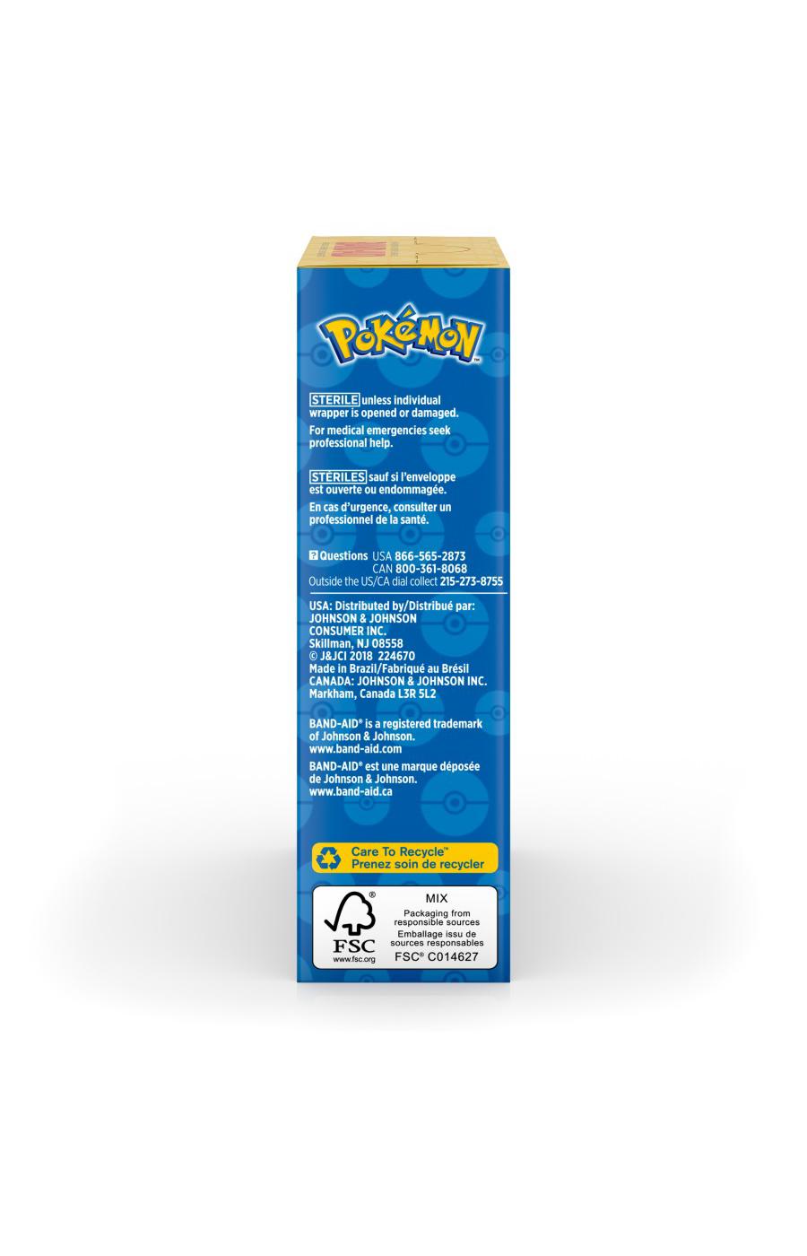 Band-Aid Pokémon Bandages - Assorted Sizes; image 3 of 4