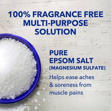 Dr Teal's Epsom Salt Unscented, 4 lb