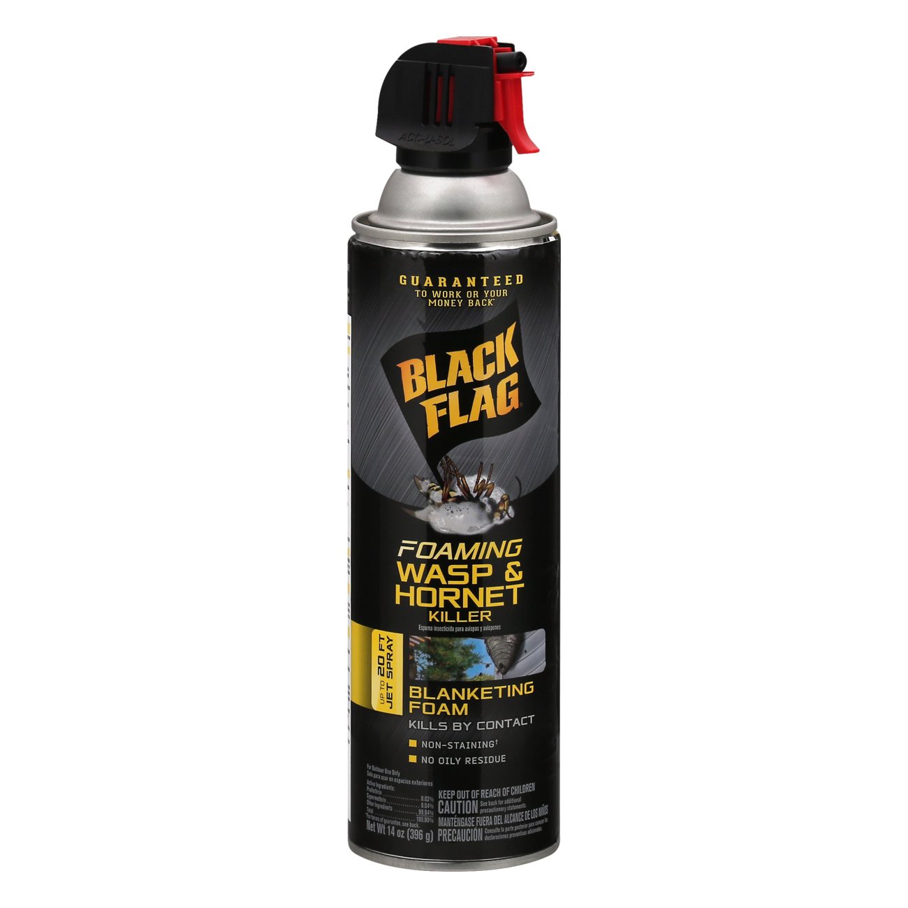 Black Flag Foaming Wasp and Hornet Killer Aerosol Insecticide Spray