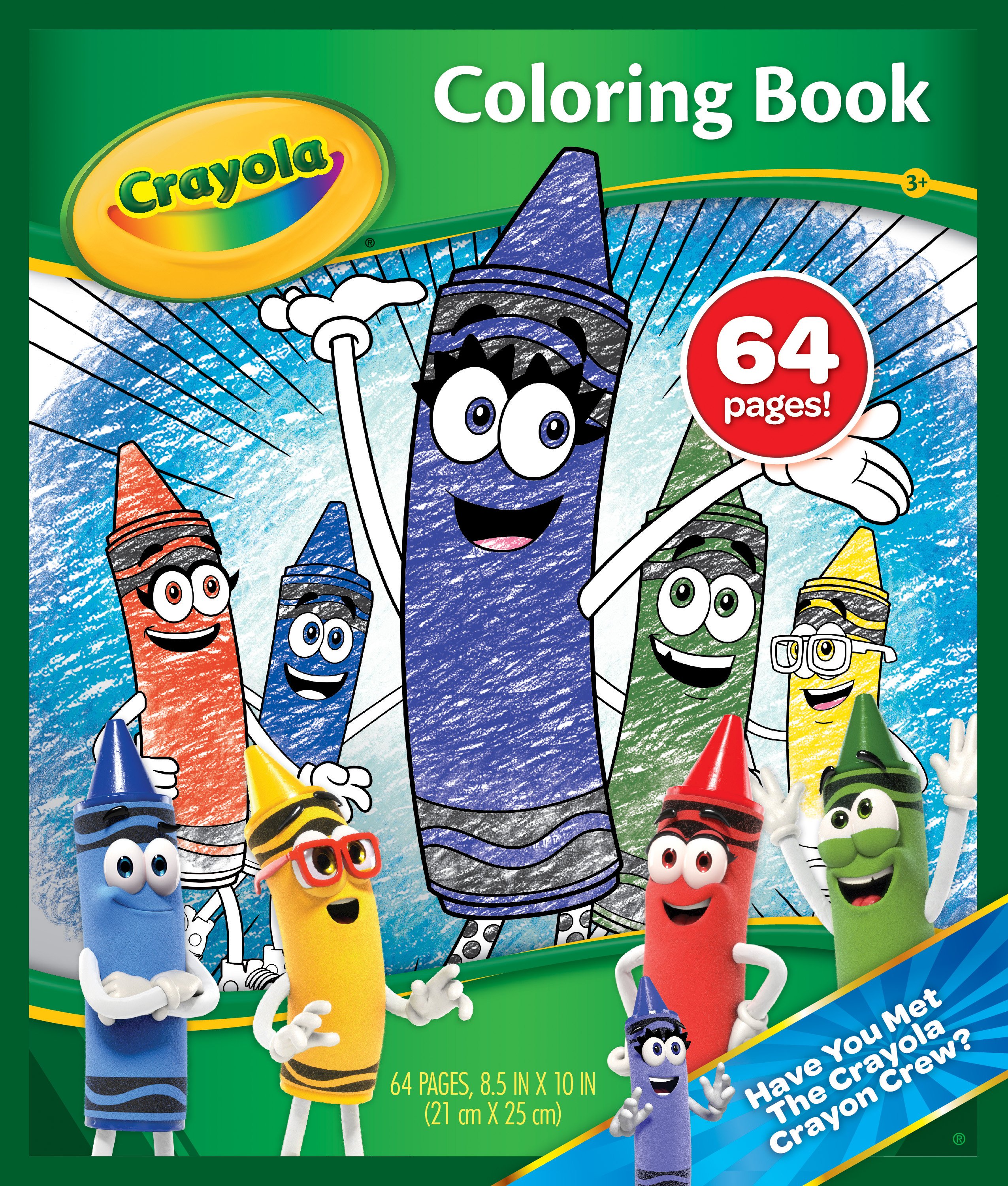 kids Colouring and activity and sticker book Crayola Children Book 