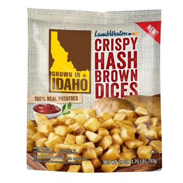 Lamb Weston Crispy Hash Brown Dices, 28 oz