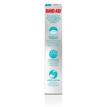 Band-Aid Hydro Seal Blister Heel Gel Bandages, 6 ct