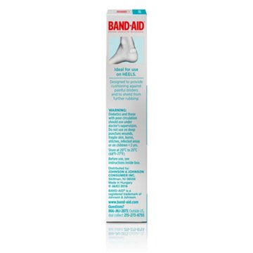 Band-Aid Hydro Seal Blister Heel Gel Bandages, 6 ct