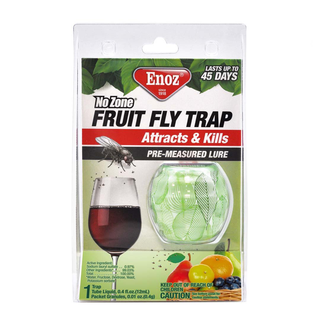 Enoz No Zone Fruit Fly Trap Shop Pest Control at HEB