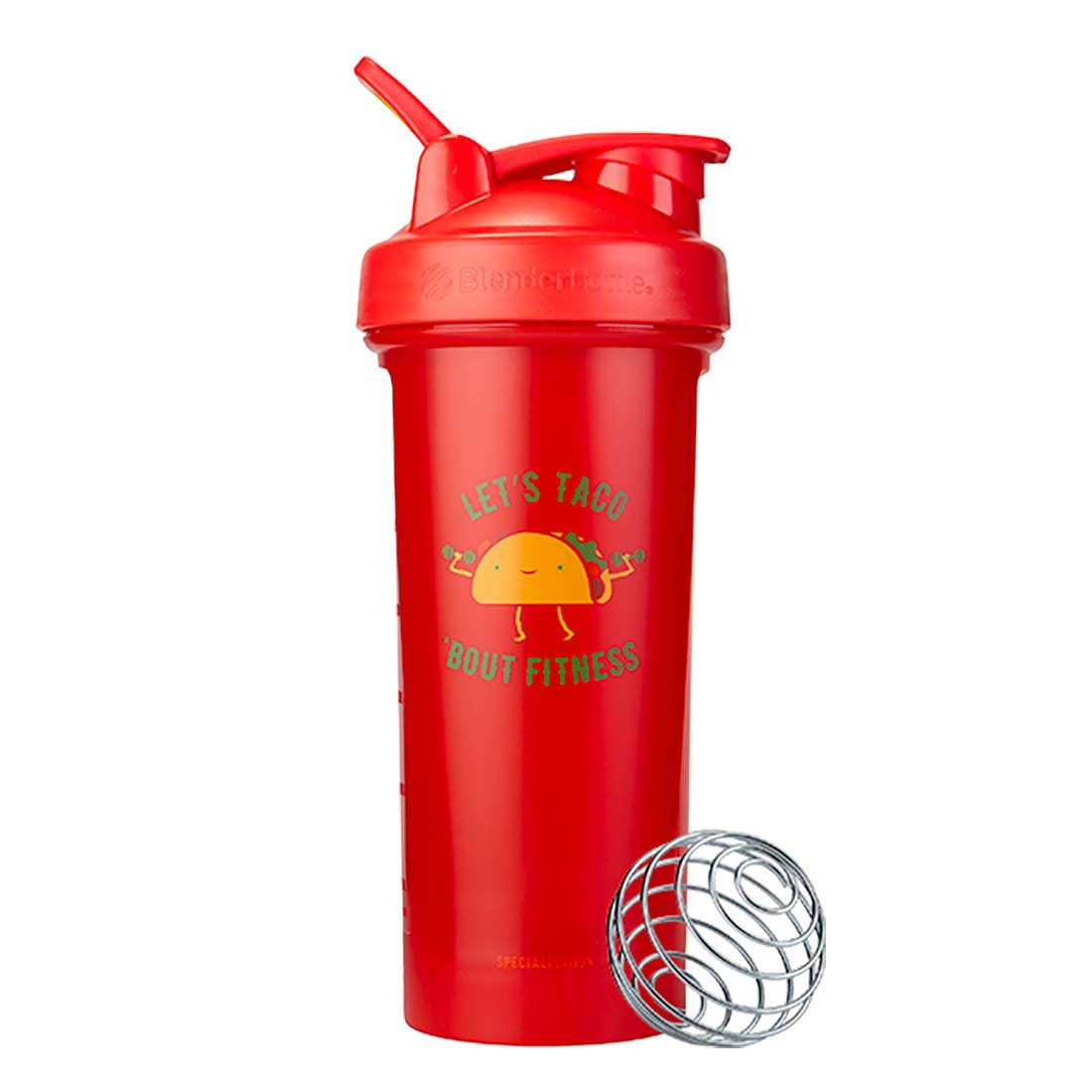 Blender Bottle Let's Taco 'Bout Fitness Foodie Shaker Shop Diet