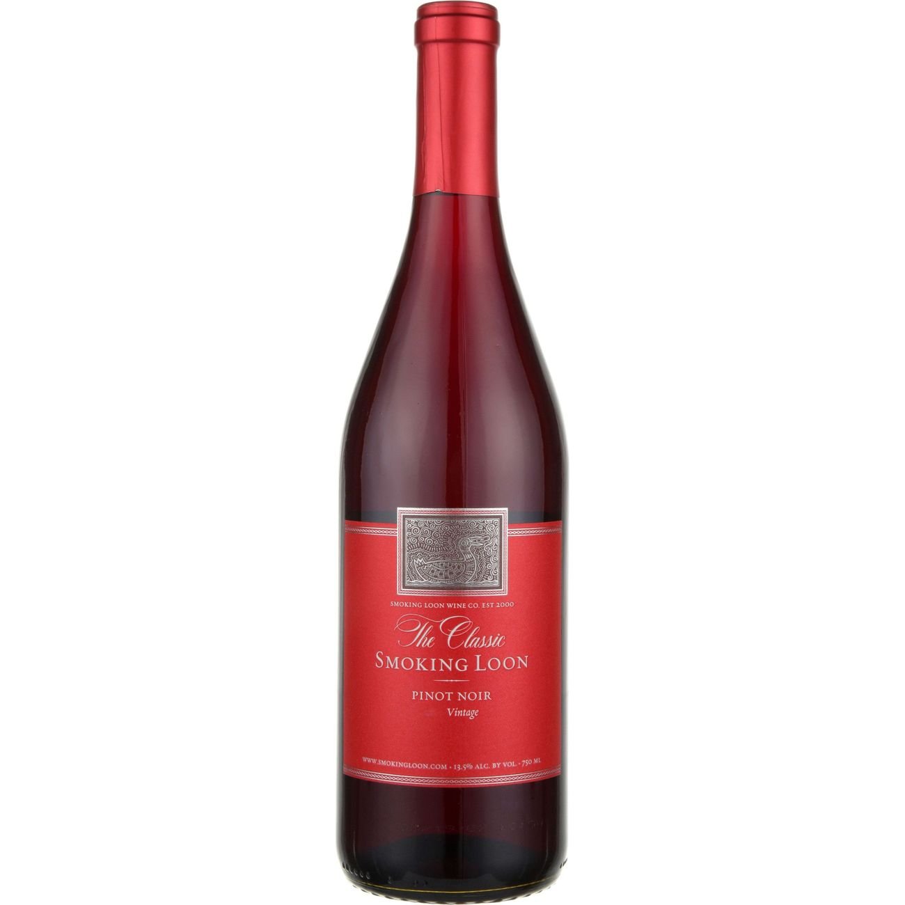 Smoking Loon The Classic Pinot Noir Red Wine, 750 mL