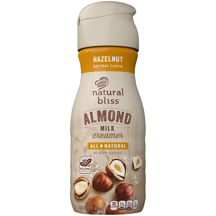 Nestle Coffee-Mate Natural Bliss Hazelnut Almond Milk ...