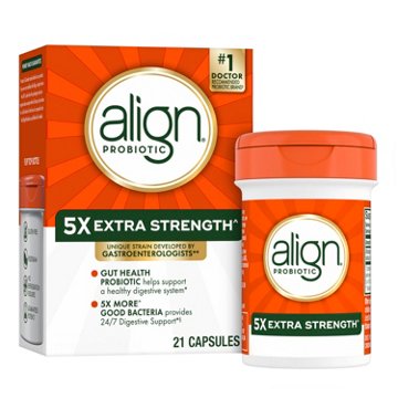 Align Probiotic Extra Strength Capsules, Probiotics for Digestive Health