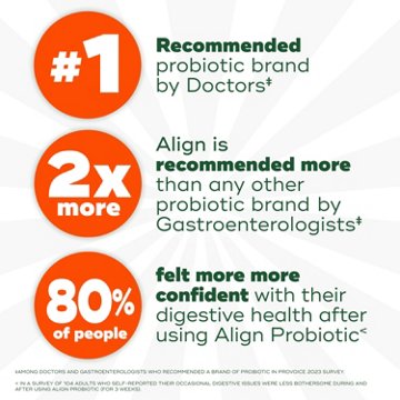 Align Probiotic Extra Strength Capsules, Probiotics for Digestive Health